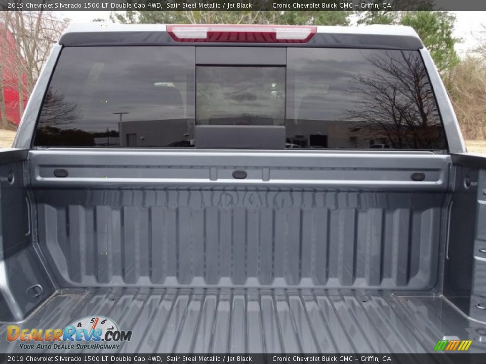 2019 Chevrolet Silverado 1500 LT Double Cab 4WD Satin Steel Metallic / Jet Black Photo #25