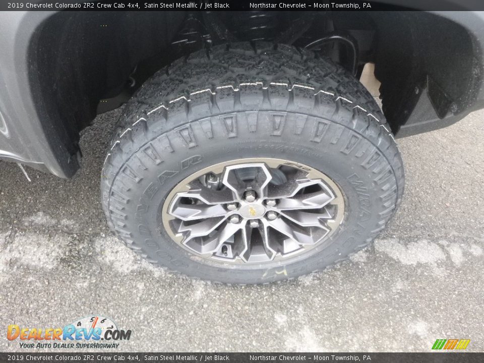 2019 Chevrolet Colorado ZR2 Crew Cab 4x4 Satin Steel Metallic / Jet Black Photo #9