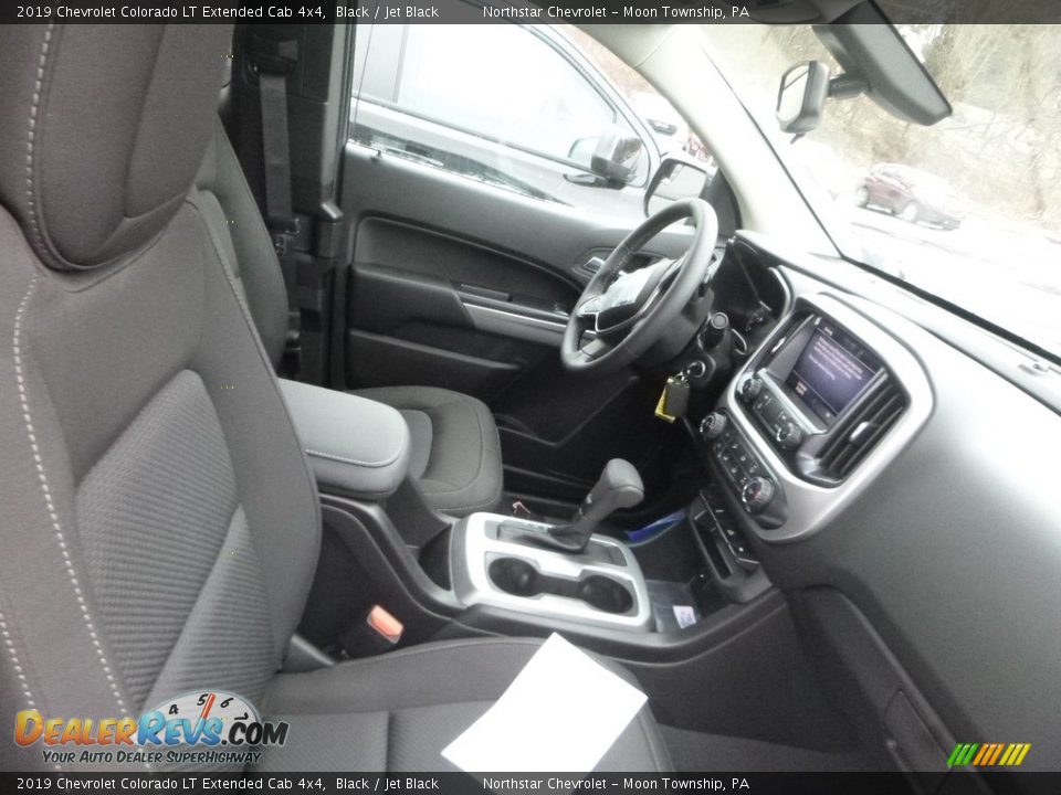 2019 Chevrolet Colorado LT Extended Cab 4x4 Black / Jet Black Photo #7