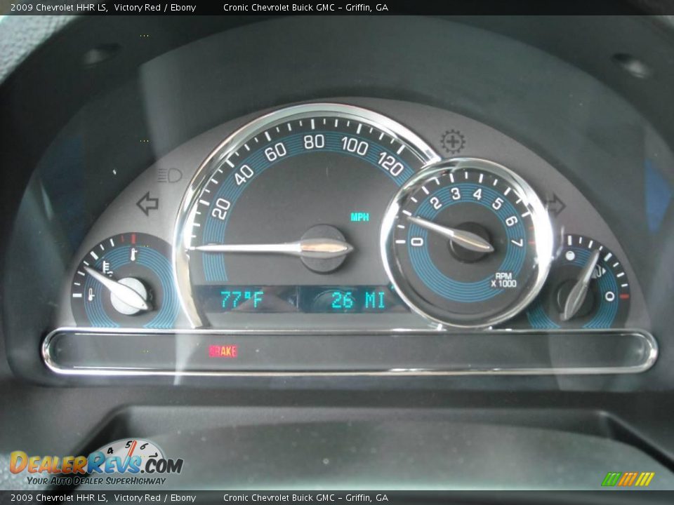 2009 Chevrolet HHR LS Victory Red / Ebony Photo #24