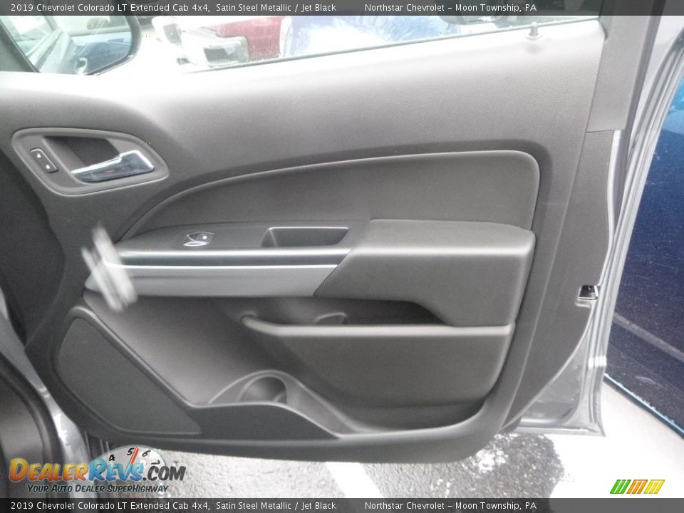 2019 Chevrolet Colorado LT Extended Cab 4x4 Satin Steel Metallic / Jet Black Photo #8