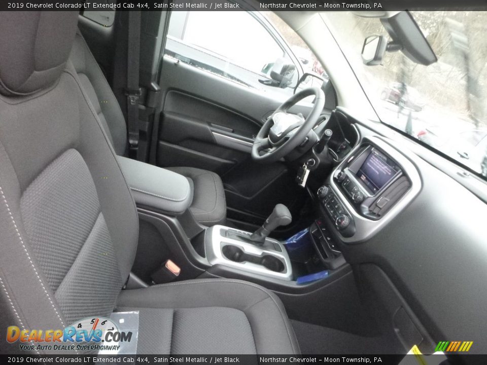 2019 Chevrolet Colorado LT Extended Cab 4x4 Satin Steel Metallic / Jet Black Photo #9