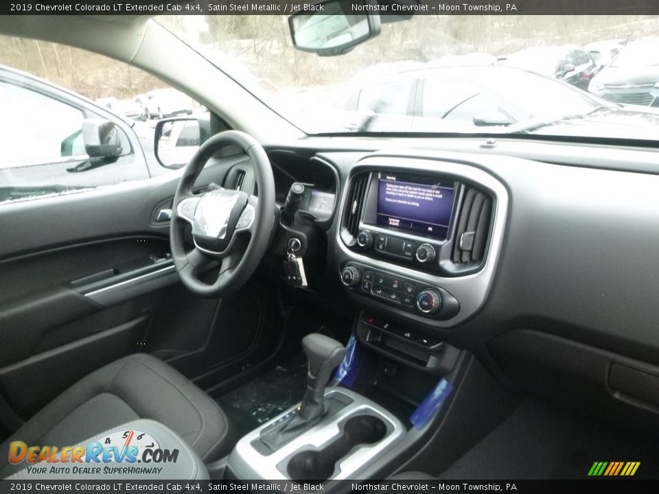 2019 Chevrolet Colorado LT Extended Cab 4x4 Satin Steel Metallic / Jet Black Photo #10