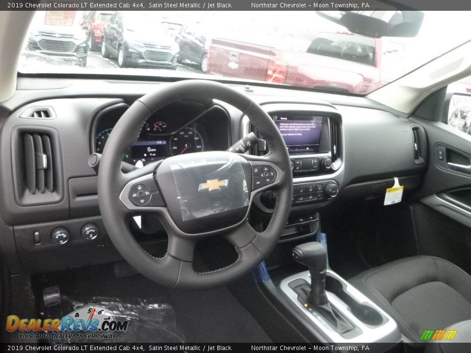 2019 Chevrolet Colorado LT Extended Cab 4x4 Satin Steel Metallic / Jet Black Photo #11