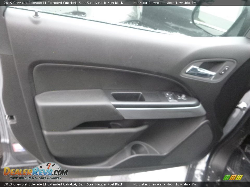 2019 Chevrolet Colorado LT Extended Cab 4x4 Satin Steel Metallic / Jet Black Photo #12