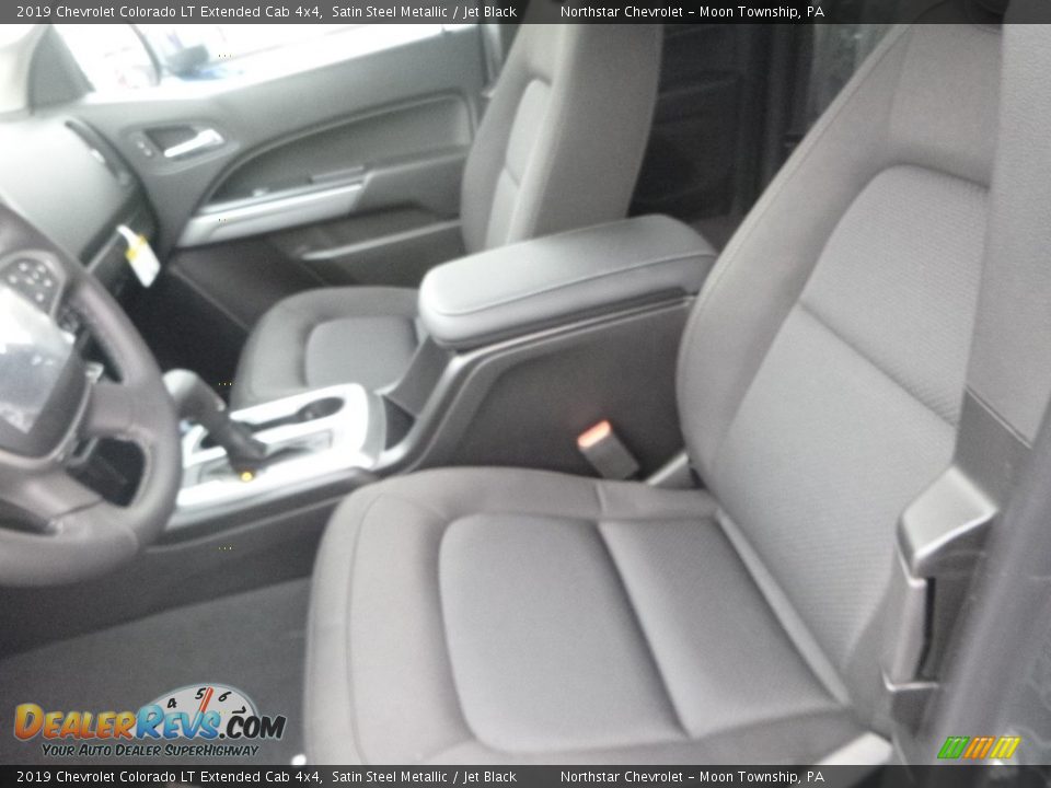 2019 Chevrolet Colorado LT Extended Cab 4x4 Satin Steel Metallic / Jet Black Photo #13