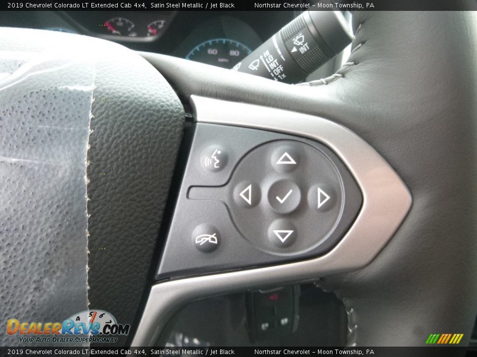 2019 Chevrolet Colorado LT Extended Cab 4x4 Satin Steel Metallic / Jet Black Photo #16