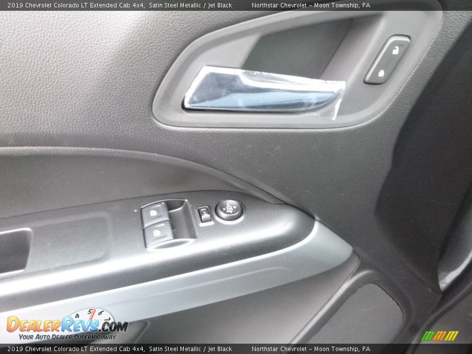 2019 Chevrolet Colorado LT Extended Cab 4x4 Satin Steel Metallic / Jet Black Photo #20