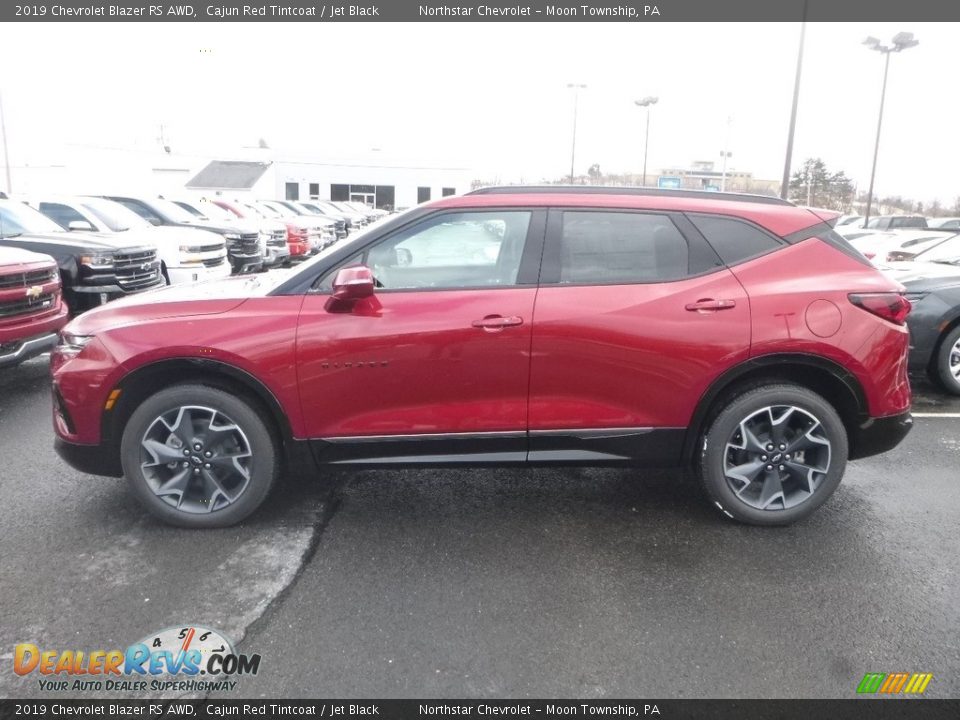 Cajun Red Tintcoat 2019 Chevrolet Blazer RS AWD Photo #2