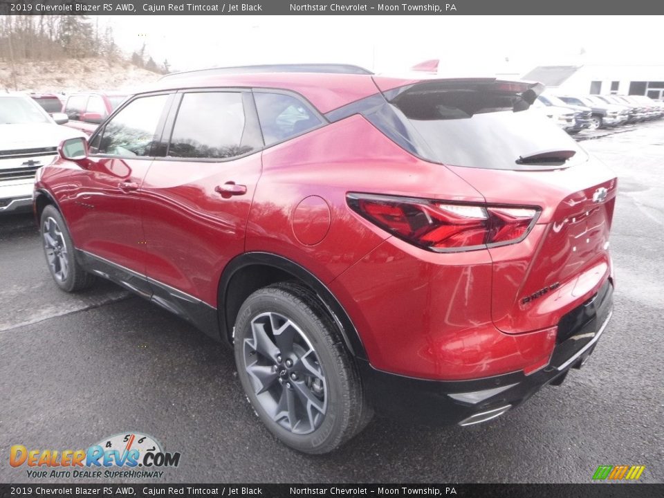 2019 Chevrolet Blazer RS AWD Cajun Red Tintcoat / Jet Black Photo #3