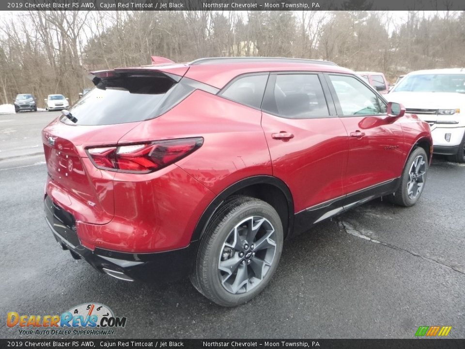 2019 Chevrolet Blazer RS AWD Cajun Red Tintcoat / Jet Black Photo #5