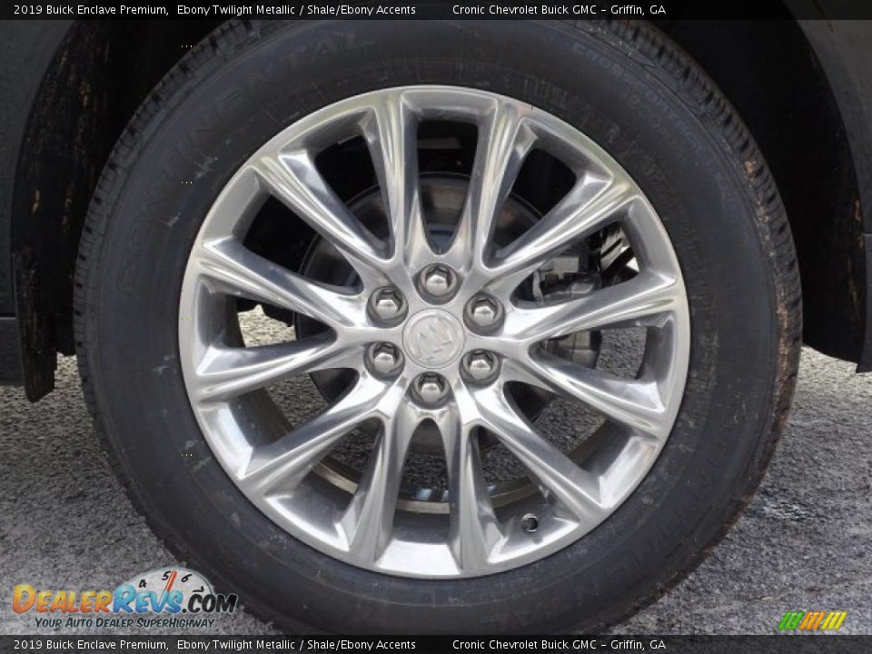 2019 Buick Enclave Premium Ebony Twilight Metallic / Shale/Ebony Accents Photo #8