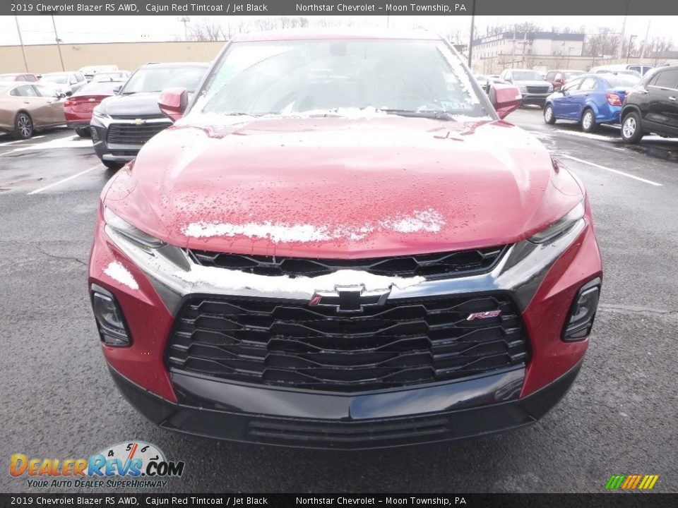 2019 Chevrolet Blazer RS AWD Cajun Red Tintcoat / Jet Black Photo #8