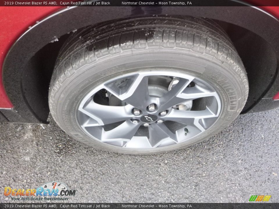 2019 Chevrolet Blazer RS AWD Cajun Red Tintcoat / Jet Black Photo #9