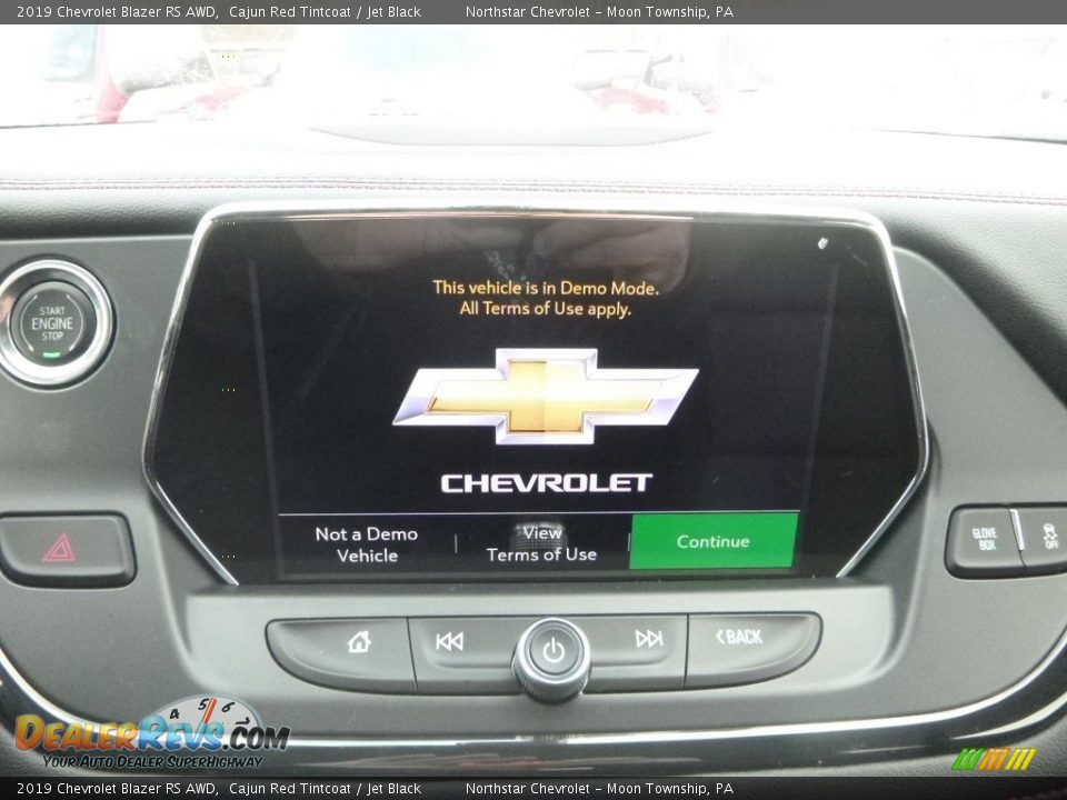 2019 Chevrolet Blazer RS AWD Cajun Red Tintcoat / Jet Black Photo #17