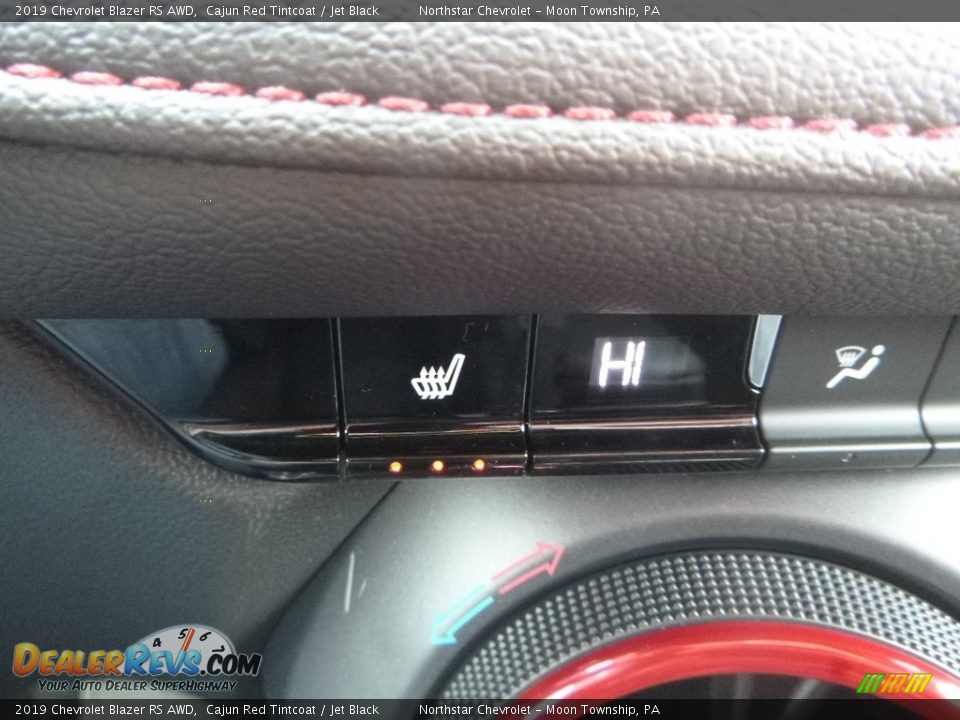 2019 Chevrolet Blazer RS AWD Cajun Red Tintcoat / Jet Black Photo #19