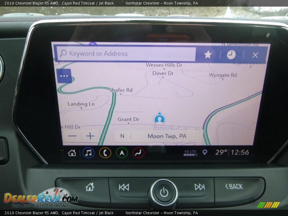 2019 Chevrolet Blazer RS AWD Cajun Red Tintcoat / Jet Black Photo #20