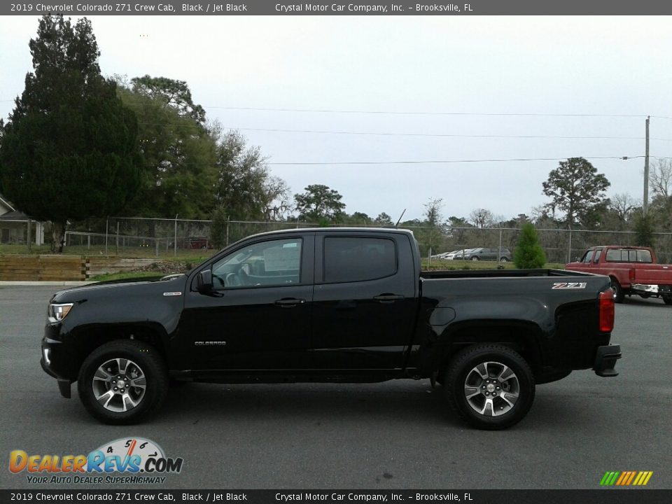 2019 Chevrolet Colorado Z71 Crew Cab Black / Jet Black Photo #2