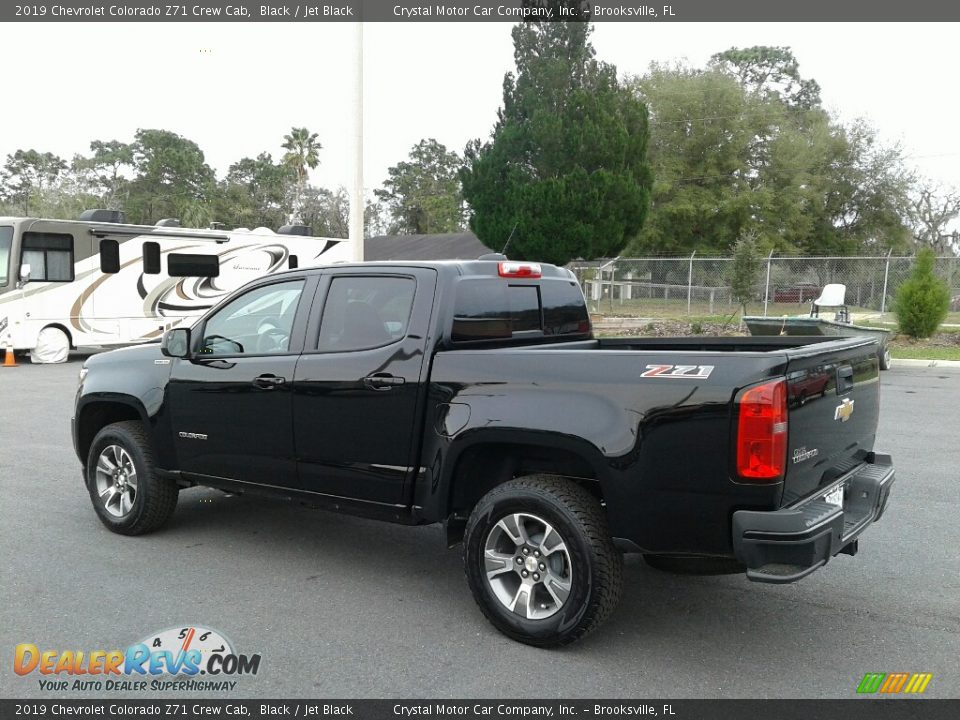 2019 Chevrolet Colorado Z71 Crew Cab Black / Jet Black Photo #3