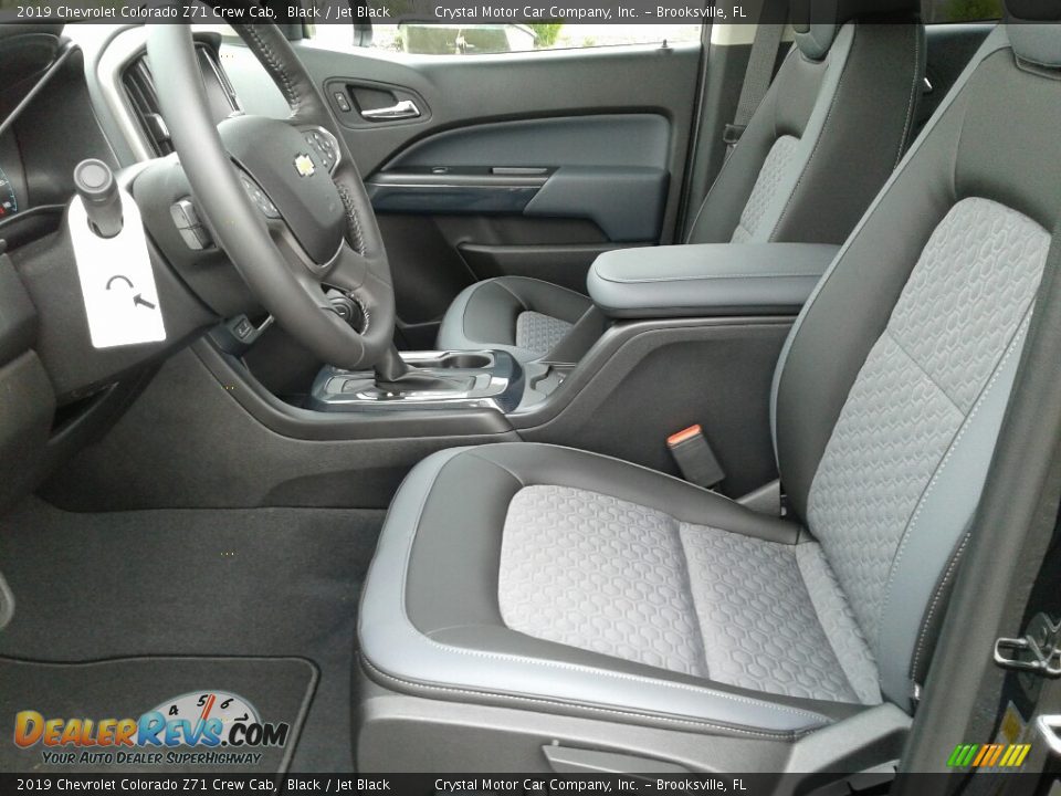 2019 Chevrolet Colorado Z71 Crew Cab Black / Jet Black Photo #9
