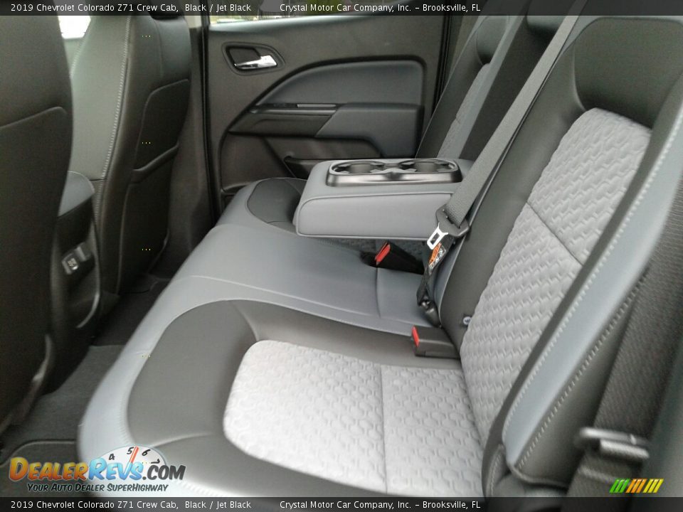 2019 Chevrolet Colorado Z71 Crew Cab Black / Jet Black Photo #10