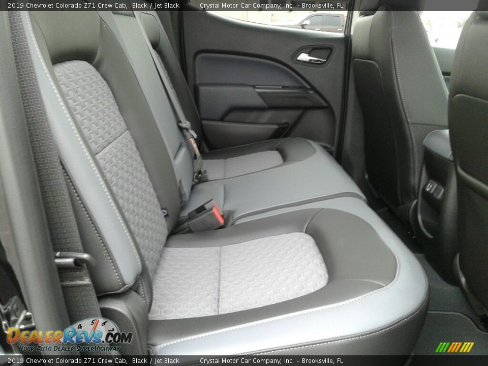 2019 Chevrolet Colorado Z71 Crew Cab Black / Jet Black Photo #11
