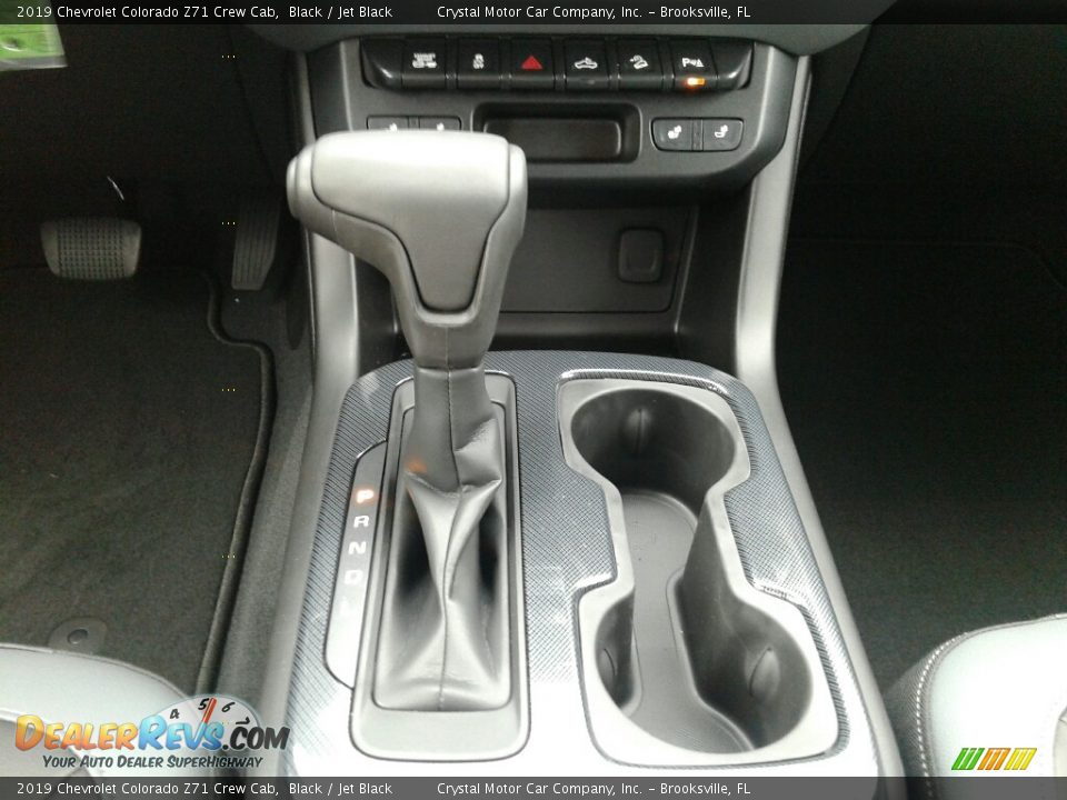 2019 Chevrolet Colorado Z71 Crew Cab Black / Jet Black Photo #16