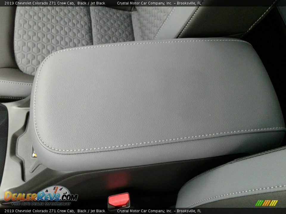 2019 Chevrolet Colorado Z71 Crew Cab Black / Jet Black Photo #18