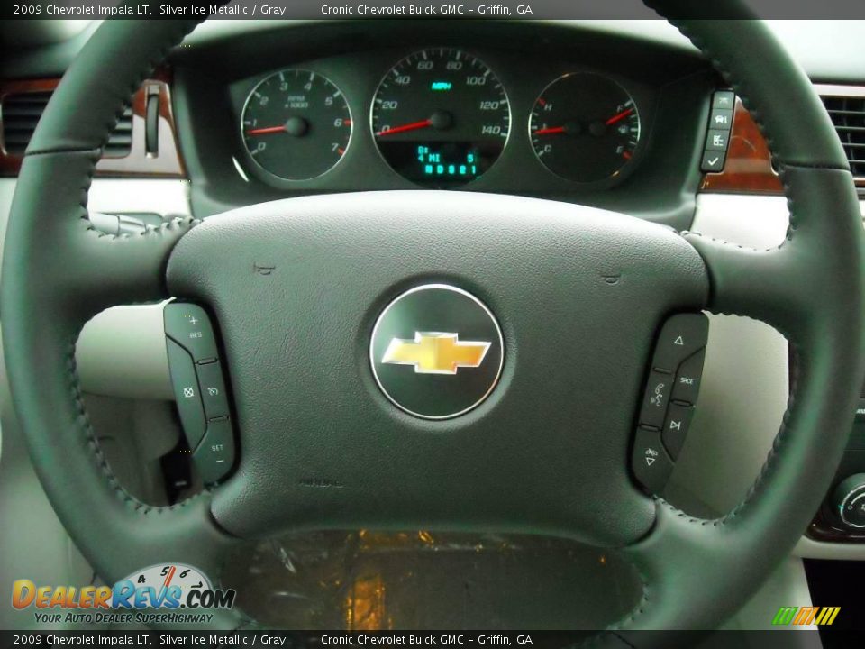 2009 Chevrolet Impala LT Silver Ice Metallic / Gray Photo #22