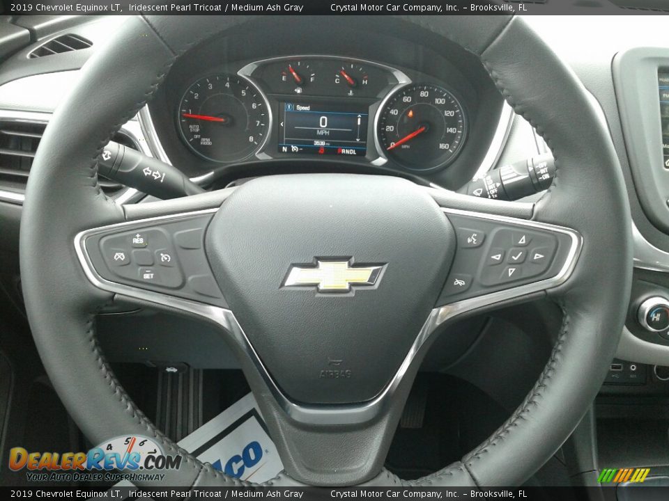 2019 Chevrolet Equinox LT Iridescent Pearl Tricoat / Medium Ash Gray Photo #14