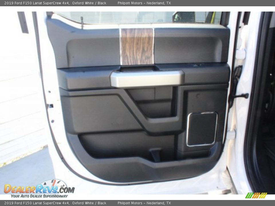 2019 Ford F150 Lariat SuperCrew 4x4 Oxford White / Black Photo #17
