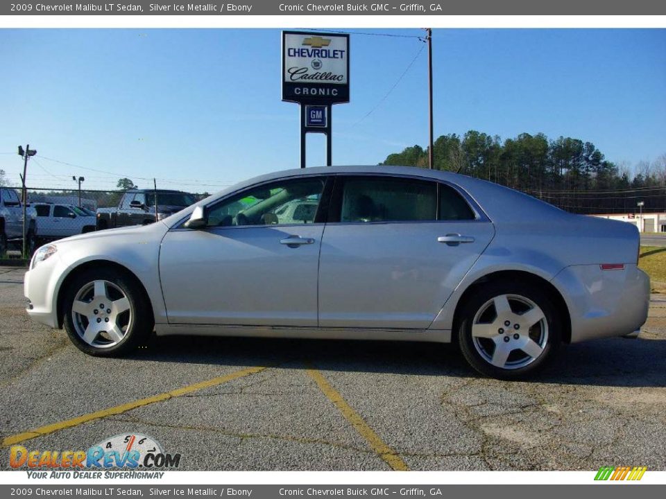 2009 Chevrolet Malibu LT Sedan Silver Ice Metallic / Ebony Photo #1