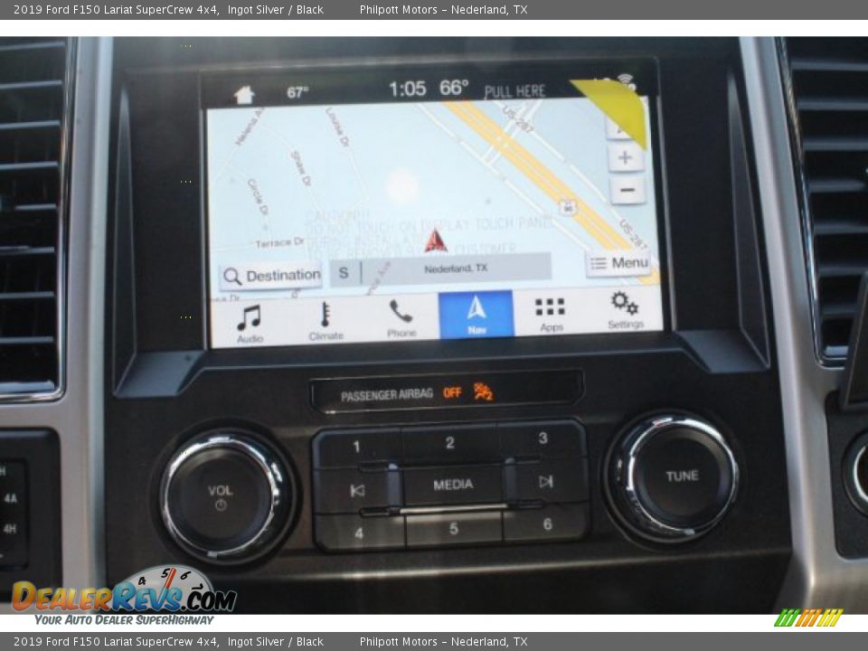 2019 Ford F150 Lariat SuperCrew 4x4 Ingot Silver / Black Photo #11