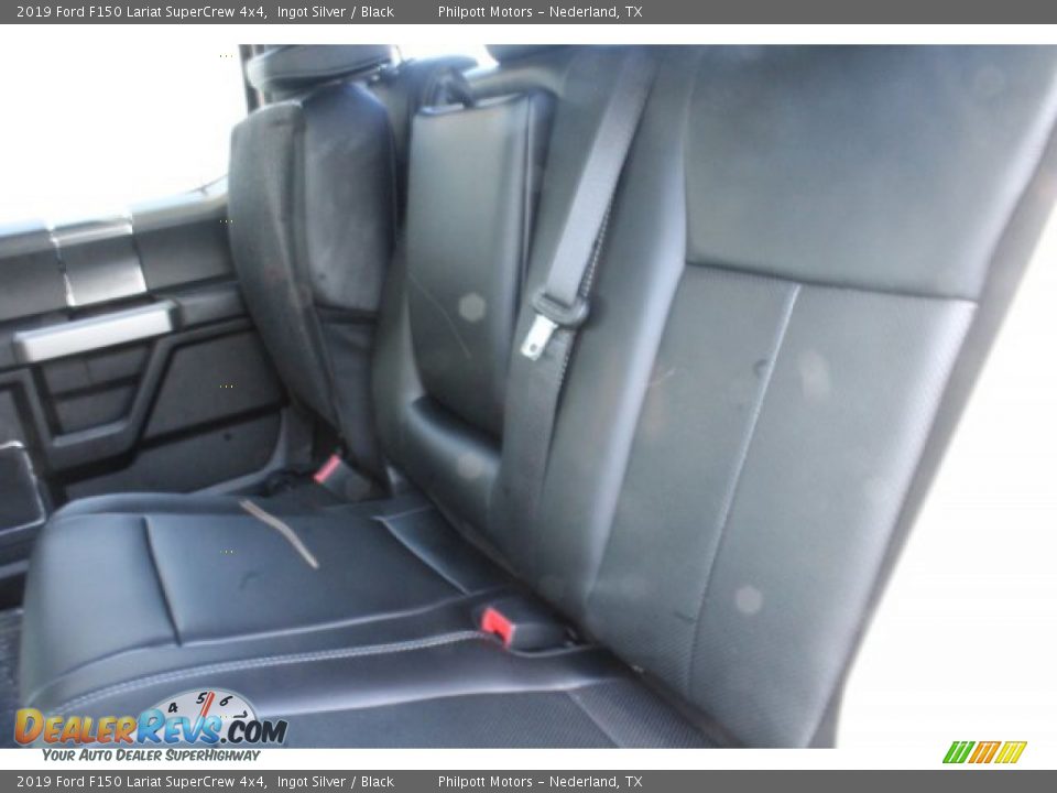 2019 Ford F150 Lariat SuperCrew 4x4 Ingot Silver / Black Photo #18