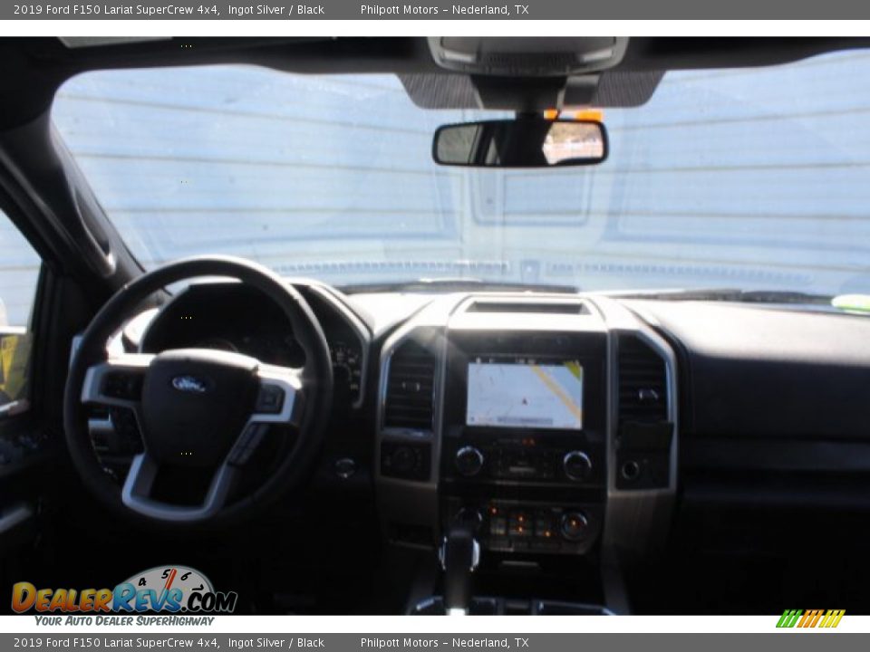 2019 Ford F150 Lariat SuperCrew 4x4 Ingot Silver / Black Photo #19