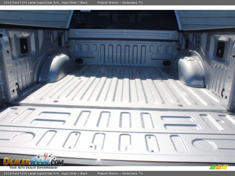 2019 Ford F150 Lariat SuperCrew 4x4 Ingot Silver / Black Photo #21