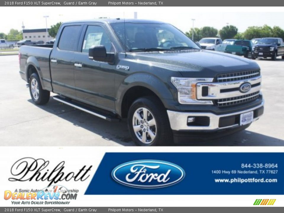 2018 Ford F150 XLT SuperCrew Guard / Earth Gray Photo #1
