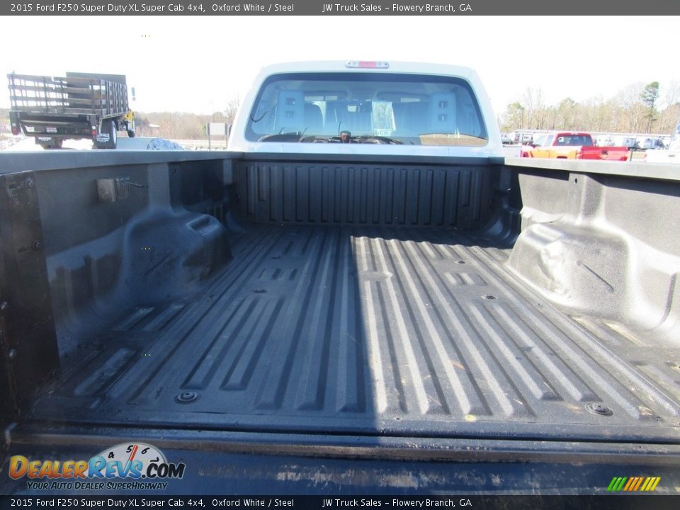 2015 Ford F250 Super Duty XL Super Cab 4x4 Oxford White / Steel Photo #12