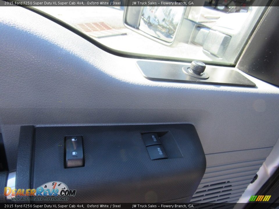 2015 Ford F250 Super Duty XL Super Cab 4x4 Oxford White / Steel Photo #15