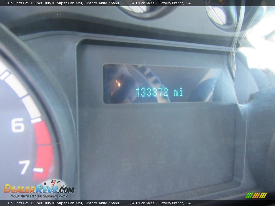 2015 Ford F250 Super Duty XL Super Cab 4x4 Oxford White / Steel Photo #20