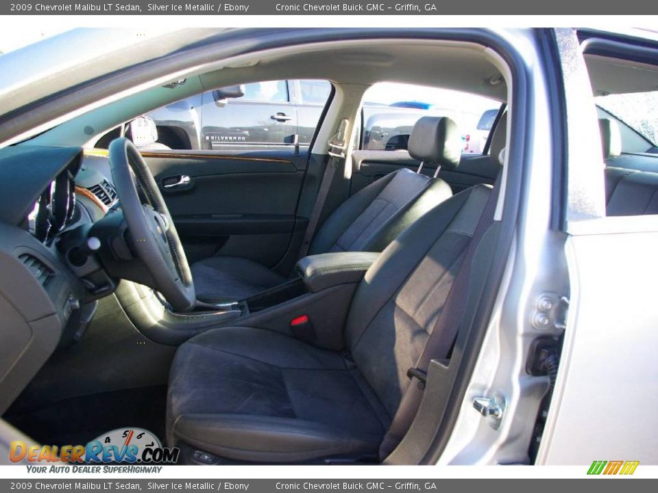 2009 Chevrolet Malibu LT Sedan Silver Ice Metallic / Ebony Photo #12