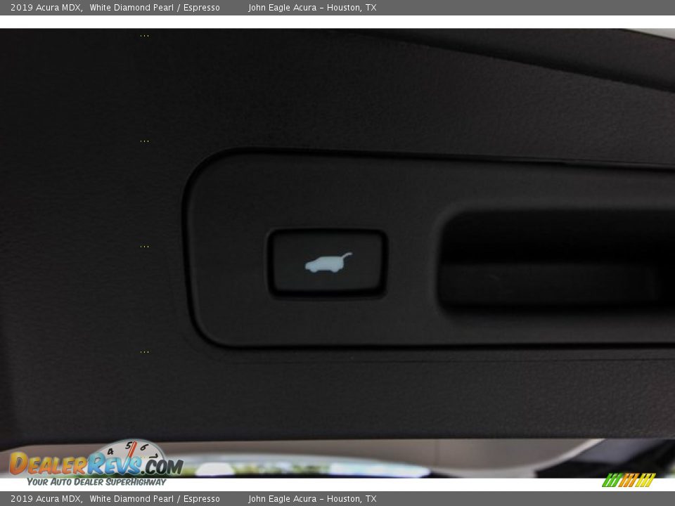 2019 Acura MDX White Diamond Pearl / Espresso Photo #21