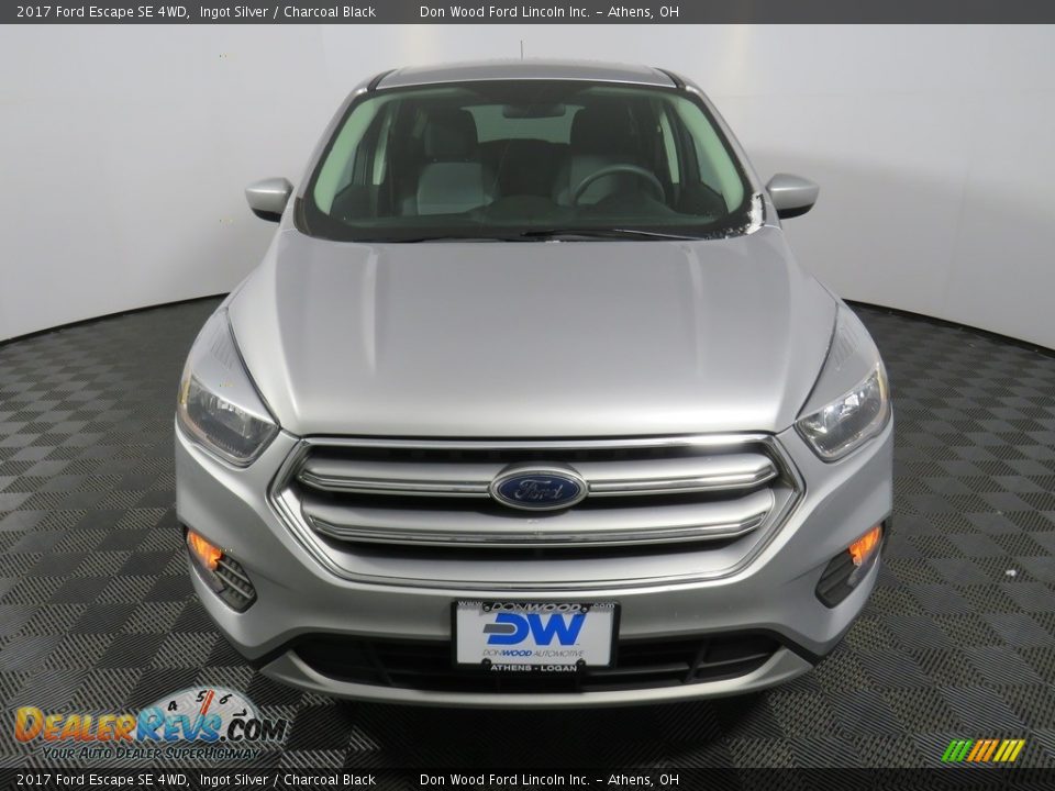 2017 Ford Escape SE 4WD Ingot Silver / Charcoal Black Photo #6