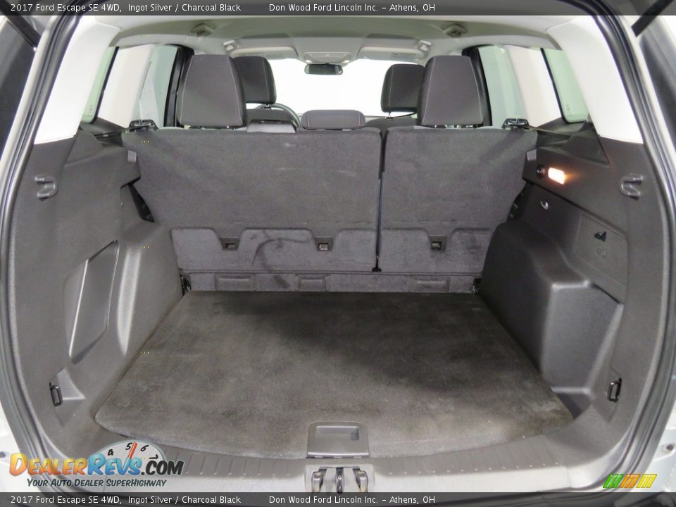 2017 Ford Escape SE 4WD Ingot Silver / Charcoal Black Photo #16