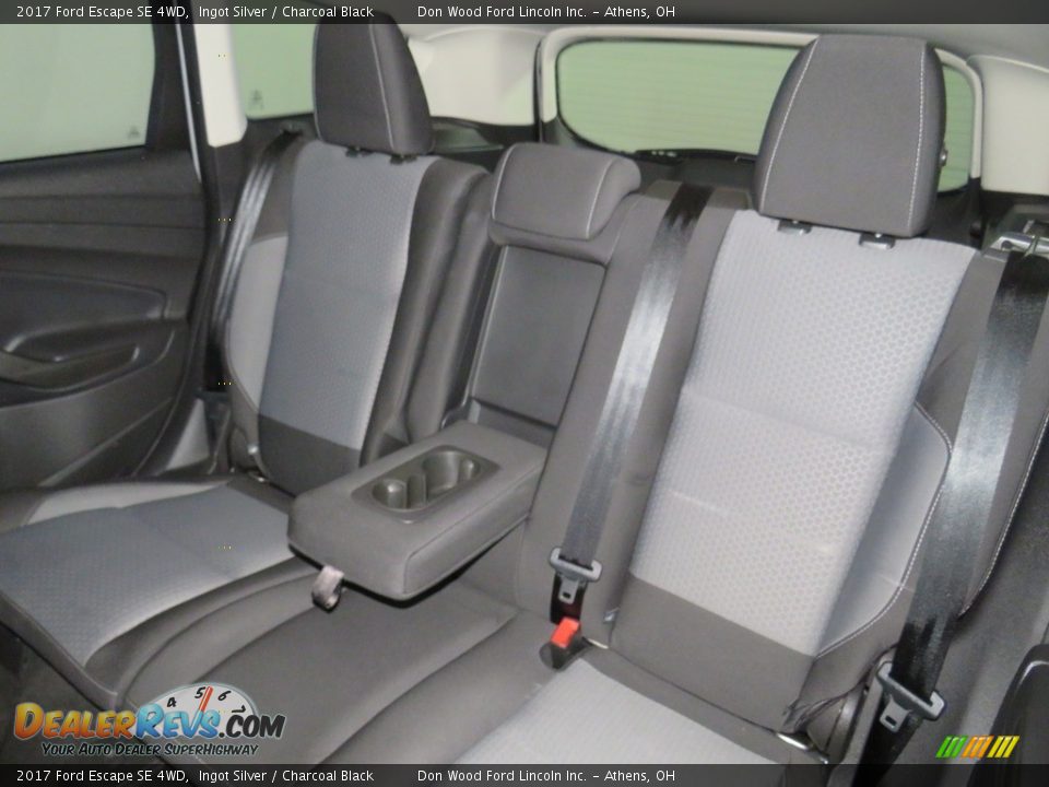 2017 Ford Escape SE 4WD Ingot Silver / Charcoal Black Photo #34