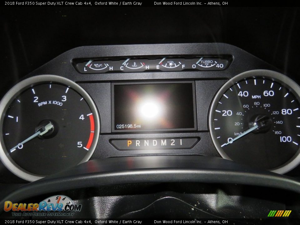 2018 Ford F350 Super Duty XLT Crew Cab 4x4 Oxford White / Earth Gray Photo #11
