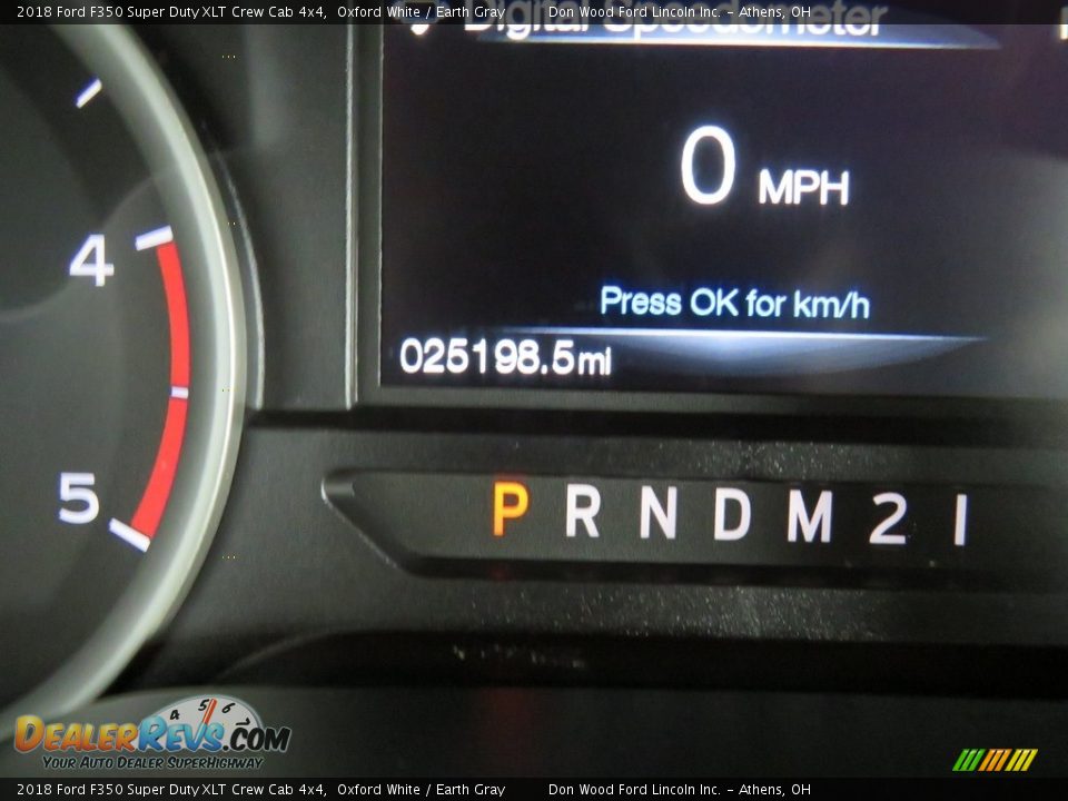 2018 Ford F350 Super Duty XLT Crew Cab 4x4 Oxford White / Earth Gray Photo #17