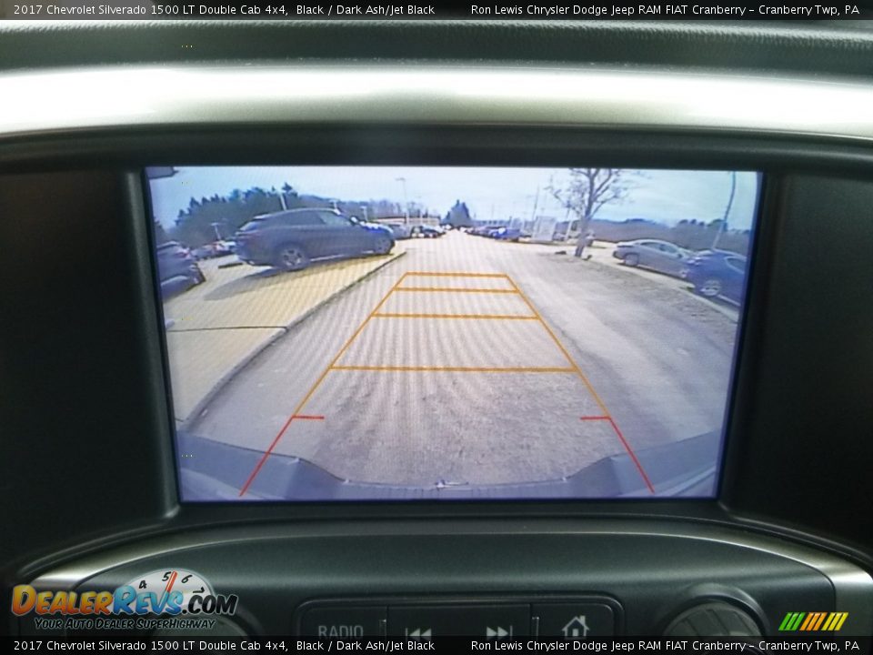 2017 Chevrolet Silverado 1500 LT Double Cab 4x4 Black / Dark Ash/Jet Black Photo #17