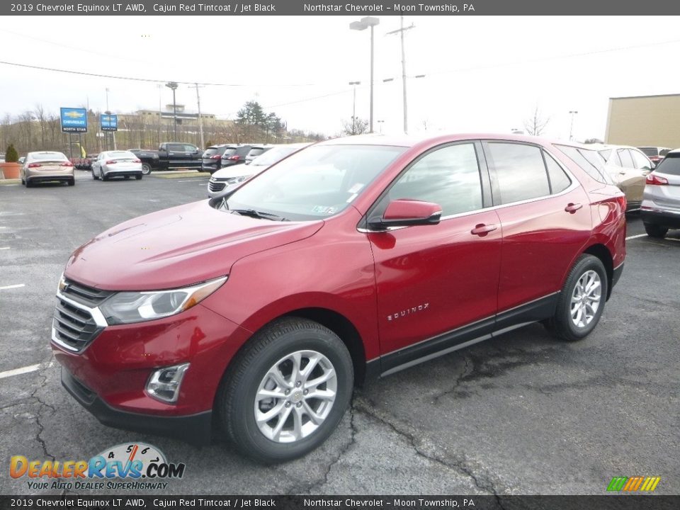 2019 Chevrolet Equinox LT AWD Cajun Red Tintcoat / Jet Black Photo #1