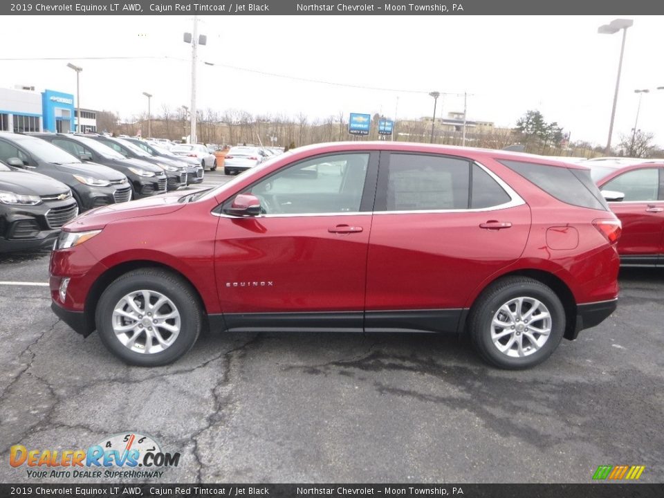 2019 Chevrolet Equinox LT AWD Cajun Red Tintcoat / Jet Black Photo #2
